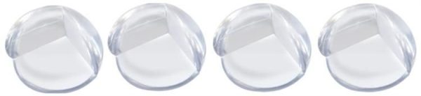 Átlátszó szilikonos sarokvédő bútorokra - kétoldalú ragasztóval, 4 db (WNDR2684) - Image 5