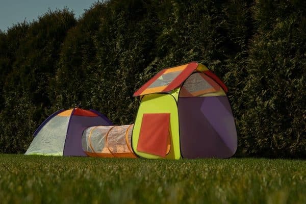 Gyerek házikó sátor + alagút + 200 labda – vidám játszóhely a kicsiknek (WNDR2881) - Image 6