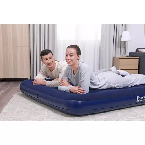 Felfújható matrac velúr bársonyhuzattal - kétszemélyes (WNDR3621) - Image 6
