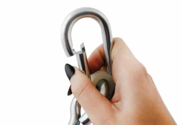 Hintacsukló karabinerrel – 300 kg-ig terhelhető (WNDR12281) - Image 4