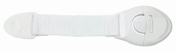 Kisgyermekbiztos zárak szekrényajtókhoz és fiókokhoz, védelem a kis ujjak becsípése ellen - fehér színben (WNDR5192) - Image 3