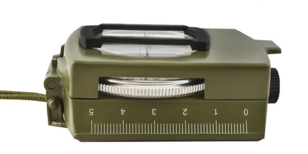 Vízálló katonai iránytű fluoreszkáló nyíllal, tokkal és akasztóval (WNDR5717) - Image 6