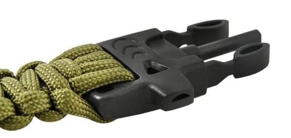 5 az 1-ben túlélő paracord karkötő zöld színben (WNDR6063) - Image 9