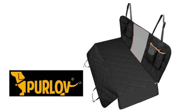 Univerzális csúszásmentes, vízálló védőhuzat autósülésekre kutyáknak - fekete színben, mérete: 140 x 209 cm (WNDR5403) - Image 8