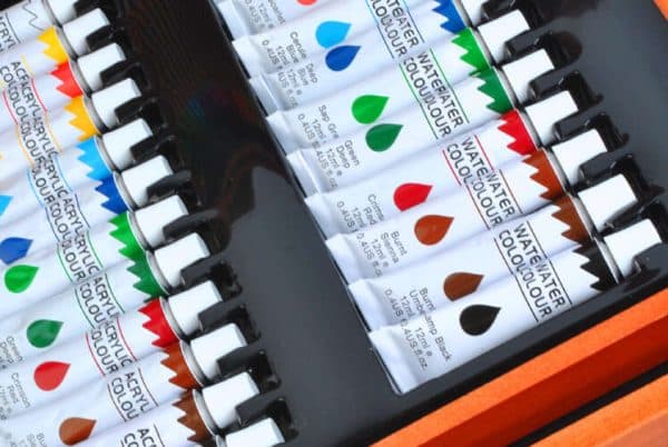 Professzionális 174 részes rajz- és festőkészlet fa dobozban (WNDR6004) - Image 8