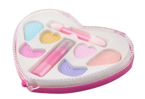 Sminkelhető és fésülhető babafej kiegészítőkkel – szépségszalonos játék kislányoknak – 20 x 18,5 x 9,5 cm (WNDR7467) - Image 2