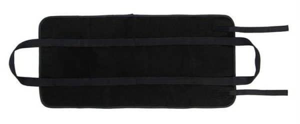 Tűzifa hordó táska – fa cipelő táska fekete oxford anyagból erős fülekkel (WNDR8791) - Image 8