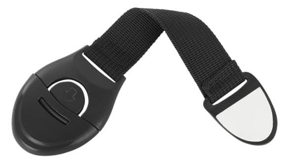 Gyermekbiztonsági zárak szekrényajtókhoz és fiókokhoz, védelem a kis ujjak becsípése ellen - fekete színben (WNDR8535) - Image 3