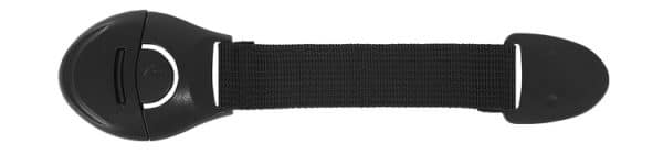 Gyermekbiztonsági zárak szekrényajtókhoz és fiókokhoz, védelem a kis ujjak becsípése ellen - fekete színben (WNDR8535) - Image 4