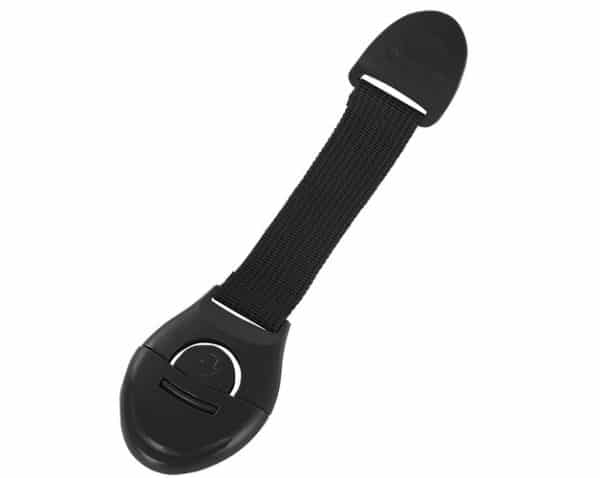 Gyermekbiztonsági zárak szekrényajtókhoz és fiókokhoz, védelem a kis ujjak becsípése ellen - fekete színben (WNDR8535) - Image 8