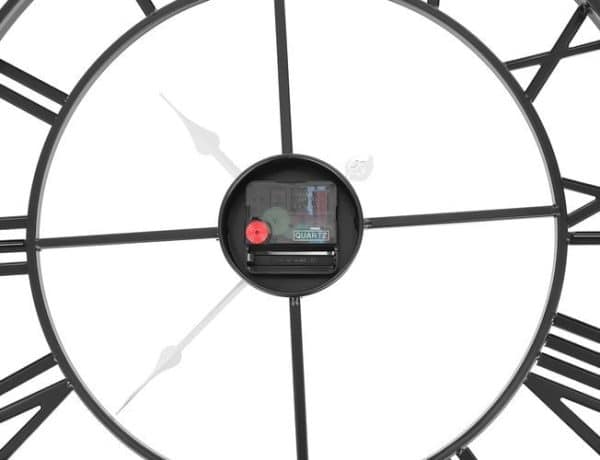 Elemmel működő Retro stílusú analóg falióra (WNDR11434) - Image 5