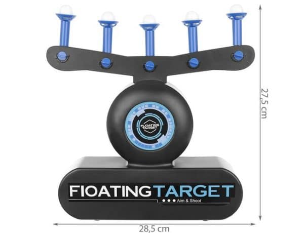 Elektromos 22 darabos lebegő labda céllövölde készlet gyerekeknek – pisztollyal, nyilakkal, golyókkal és sok más kiegészítővel (WNDR11549) - Image 7