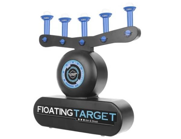 Elektromos 22 darabos lebegő labda céllövölde készlet gyerekeknek – pisztollyal, nyilakkal, golyókkal és sok más kiegészítővel (WNDR11549) - Image 2