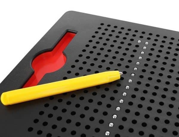 Kreatív mágneses rajztábla készlet – 380 mágneses golyóval, mintákkal és ceruzával (WNDR11400) - Image 7