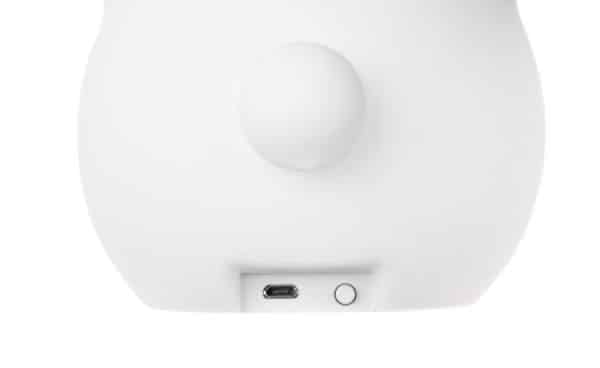 Fehér nyuszis éjjeli lámpa távirányítóval – 10 állítható fényerősség, 9 különböző szín (WNDR12529) - Image 4