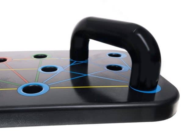 16 az 1-ben fekvőtámasz edzőtábla bak –  4 izomcsoporthoz, 16 különböző beállítással (WNDR14201) - Image 8