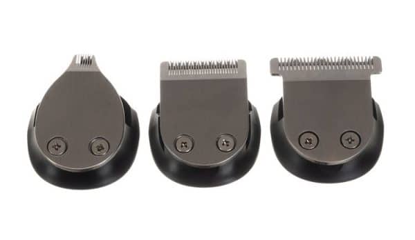 Akkumulátoros haj- és szakállvágó készlet – 5 db fésűvel, állvánnyal, kenőolajjal és tisztítókefével (WNDR15370) - Image 7