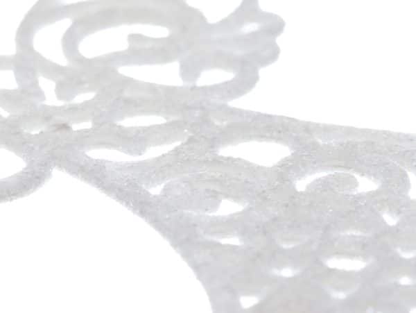 3 db-os fehér angyalka szett - ünnepi dekoráció (WNDR17240) - Image 3