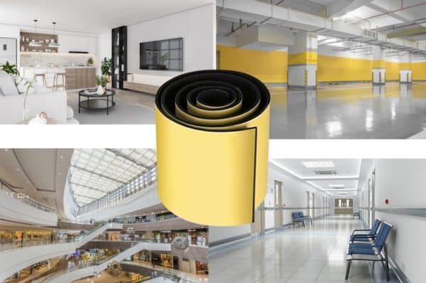 Multifunkciós fekete fal- és autóajtó védő gumiszalag - mérete: 20 x 200 cm (WNDR18915) - Image 6