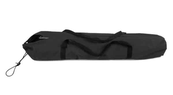 Összecsukható, hordozható kempingágy – 110 kg terhelhetőség,189 x 62,5 x 43 cm – fekete színű (WNDR23190) - Image 2