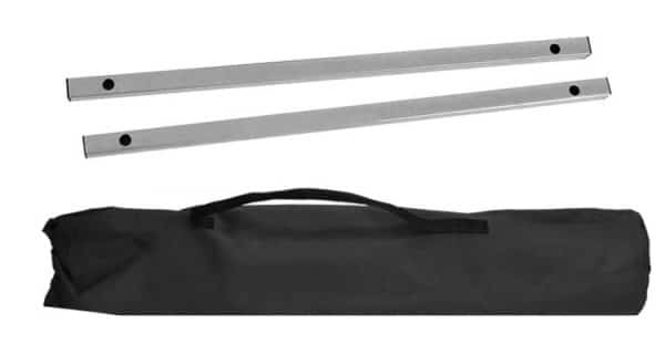 Összecsukható, hordozható kempingágy – 110 kg terhelhetőség,189 x 62,5 x 43 cm – fekete színű (WNDR23190) - Image 8