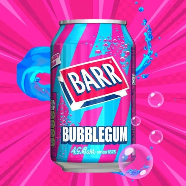 Barr bubblegum üdítő – a rágógumi ízű szénsavas élmény 330 ml - Image 2