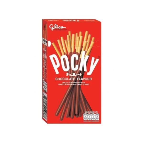 Glico Pocky Chocolate Sticks – ropogós pálcikák csokoládé bevonattal – 47g - Image 2