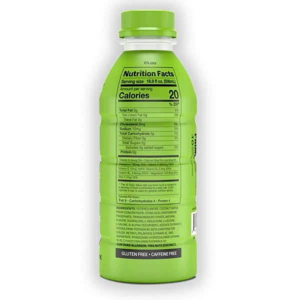 Prime Lemon Lime – citrom-lime ízesítésű sportital 500ml - közeli lejárat - Image 5