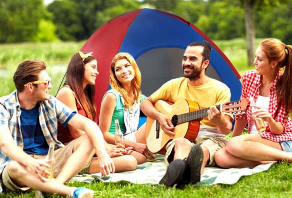 4 személyes túrasátor - könnyű, vízálló és kényelmes választás kempingezéshez (WNDR23485) - Image 2