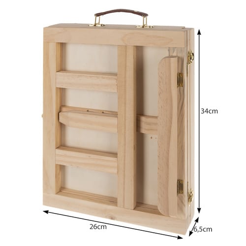 Művészi festő készlet gyerekeknek - 45 darabos, hordozható (WNDR23863) - Image 12