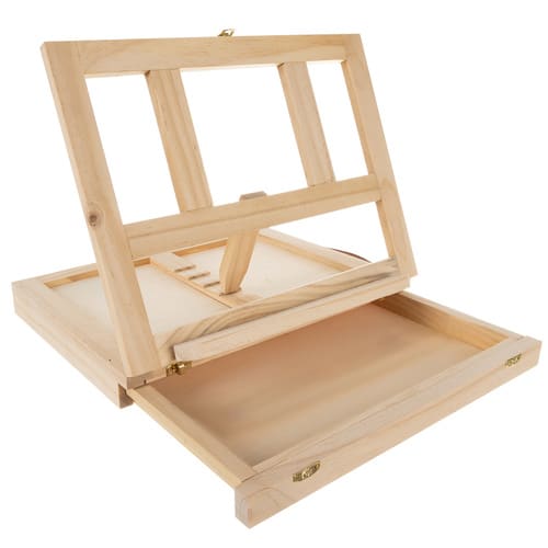 Művészi festő készlet gyerekeknek - 45 darabos, hordozható (WNDR23863) - Image 10