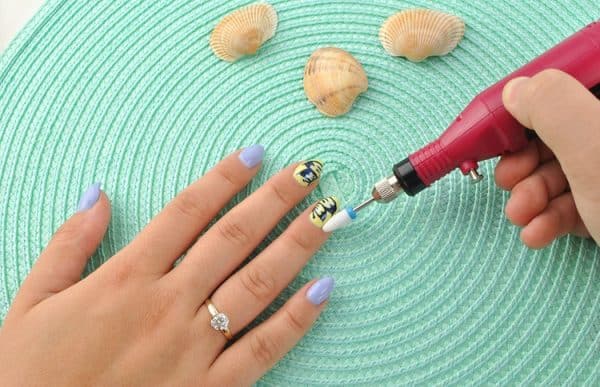 Kerámia csiszolófej - kúpos alakú – gyors és biztonságos műköröm eltávolítás (WNDR6447) - Image 4