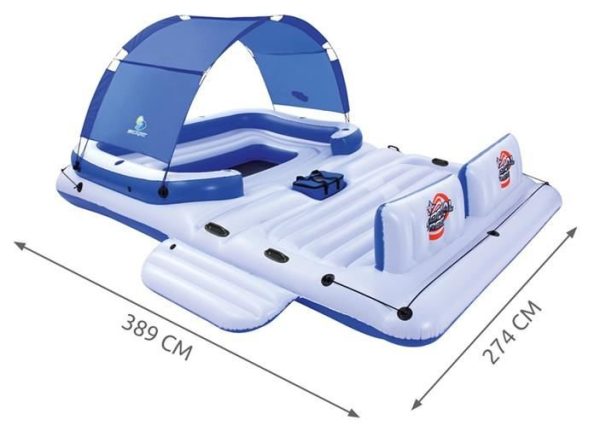 BESTWAY XXL felfújható matrac sziget – tökéletes családi szórakozáshoz (WNDR3533) - Image 4