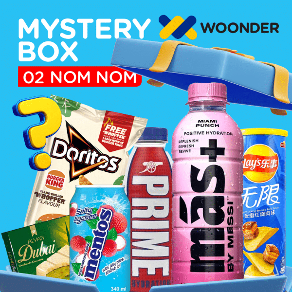 Taste Adventure Mystery Box - Fedezd fel a világ ízeit! (NOM-NOM)