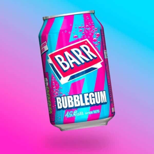 Barr bubblegum üdítő – a rágógumi ízű szénsavas élmény 330 ml