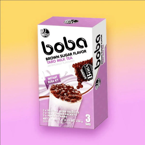 Taro tejes bubble tea készlet – készítsd el otthon a finom taro bubble teát!
