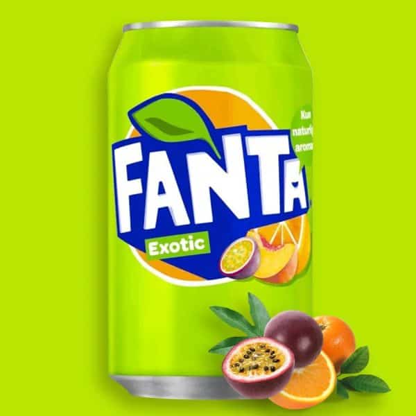 Fanta Exotic – trópusi frissesség minden kortyban 330ml
