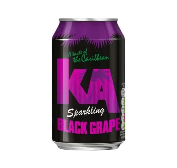 KA Black Grape üdítő – frissítő fekete szőlő íz minden kortyban 330ml