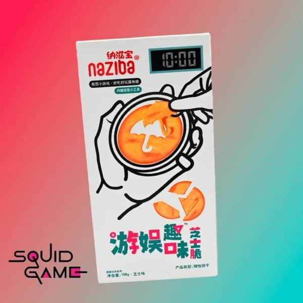 Naziba Squid Game sajtos keksz 158g