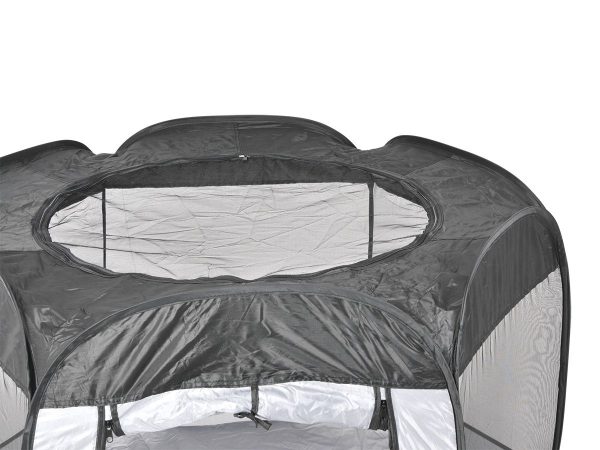 Pop-Up Kutyaketrec Ø100 x 75 cm – Hordtáskával, Hordozható Kisállat Játszótér (EDC) - Image 3