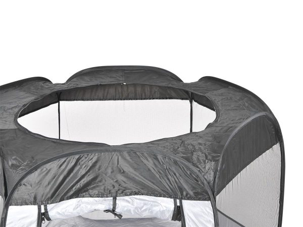 Pop-Up Kutyaketrec Ø100 x 75 cm – Hordtáskával, Hordozható Kisállat Játszótér (EDC) - Image 4