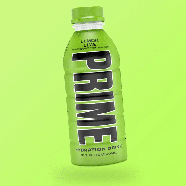Prime Lemon Lime – citrom-lime ízesítésű sportital 500ml - közeli lejárat