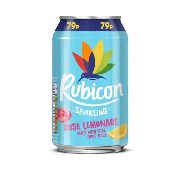 Rubicon Rose Lemonade – frissítő citrom és rózsa ízek tökéletes egyensúlya 330ml