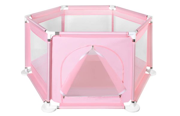 Rozsdamentes acél járóka - halvány rózsaszín - Image 3