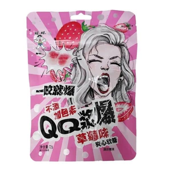 Want Want QQ epres robbanó cukor