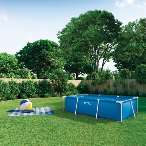 INTEX 28272 fémvázas téglalap alakú medence – 300 × 200 × 75 cm (WNDR25169) - Image 2