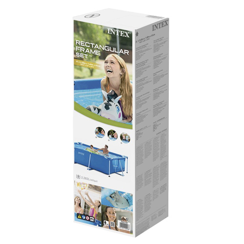 INTEX 28272 fémvázas téglalap alakú medence – 300 × 200 × 75 cm (WNDR25169) - Image 5