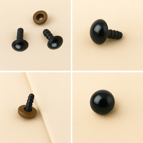 MAALEO 560 darabos biztonsági szem és orr készlet – Plüssállatokhoz, babákhoz, kézműves projektekhez (WNDR25761) - Image 3