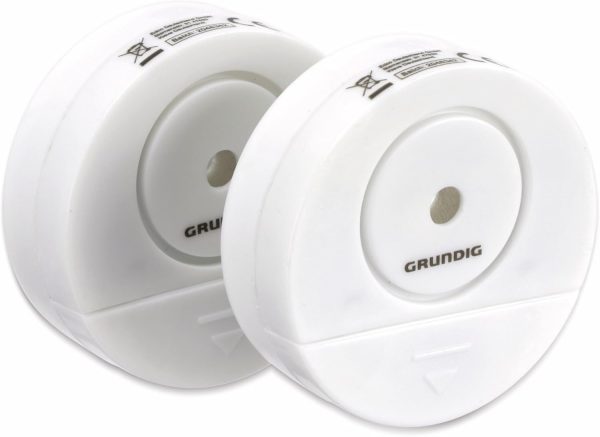 Grundig 2 db biztonsági érzékelő – ajtó- és ablakriasztó sziréna (EDC)