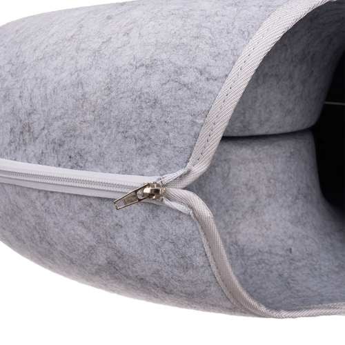 Anti-stressz fánk alagút macskáknak - PURLOV - szürke (WNDR25810) - Image 9